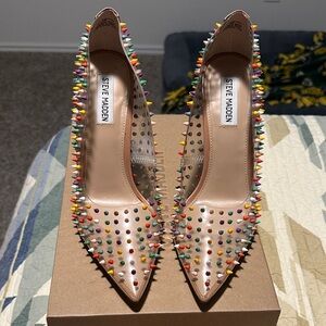 Steve Madden Vala Multicolor Studded Heels